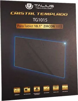 Produktbild von TALIUS TG1015, Klare Bildschirmschutzfolie, 25,6 cm (10.1"), 9H, Gehärtetes Glas, 1 Stück(e)
