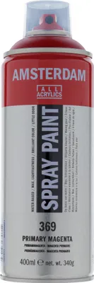 Produktbild von Amsterdam Sprühfarbe Spraydose hochpigmentiert 400 ml Primärmagenta 369
