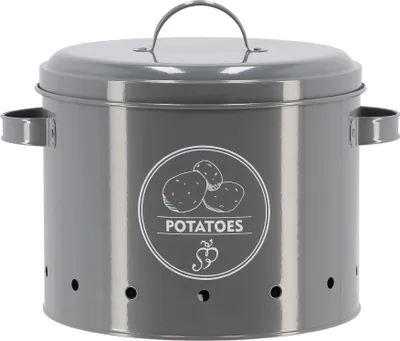 Obrázek produktu pro Esschert Design C2139, Kulatý, Šedá, Uhlíková ocel, 280 mm, 233 mm, 214 mm