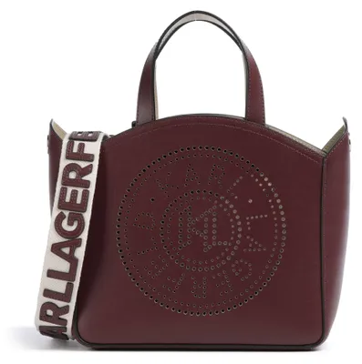 Obrázek produktu pro Dámská kabelka Karl Lagerfeld, model K Circle Small Windsor, barva: vínová, kód: A1W30058-548