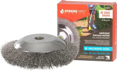 Zdjęcie produktu dla Głowica Strend Pro, do wykaszarki, 200 mm, nylon, szczotka do chwastów
