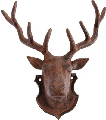 Produktbild von Esschert Design Wanddekoration Hirsch; DB44
