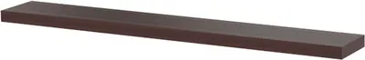 Produktbild von Spiegelablage 80 cm nussbaum