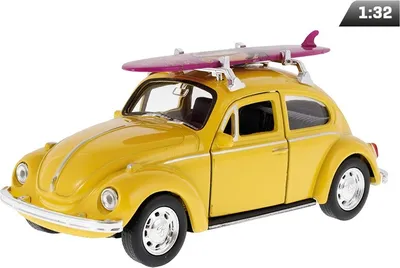 Obrázek produktu pro Model 1:34, VW Beetle, Surfing, žlutý (A880VWBSZ)