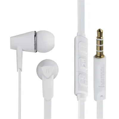 Obrázek produktu pro Hama Joy, Kabel, 20 - 20000 Hz, Sluchátka s mikrofonem, Bílá