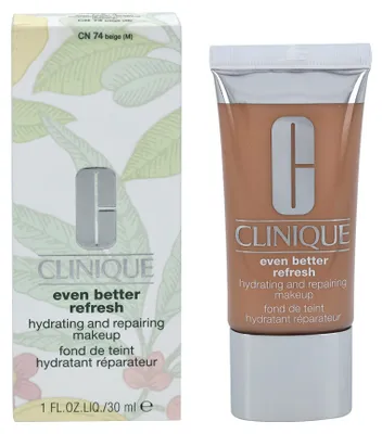 Obrázok produktu pre Clinique Even Better Refresh Hydrating and Repairing Makeup, Rúra, Krém, Zmiešaná pleť, Suchá koža, Veľmi suchá koža, Hydratačné, Pučanie, Revitalizačný, Vyhladenie, Stredná, Cool