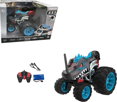Obrázek produktu pro RC 5-kolové kaskadérské auto černé 1:16