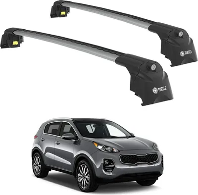 Immagine prodotto di TETTO TURTLE AIR-2 , Argento KIA SPORTAGE QL 2016 - 2021 (SUV)