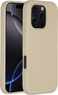 Produktbild von Accezz Liquid Silikoncase mit MagSafe iPhone 16 Pro - Stone