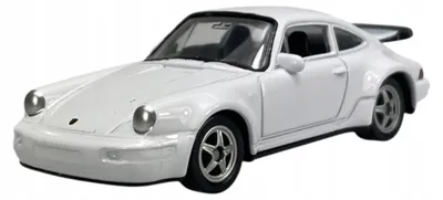 Produktbild von Welly Porsche 911 Turbo Spielzeugauto Metall 1:64 Weiß