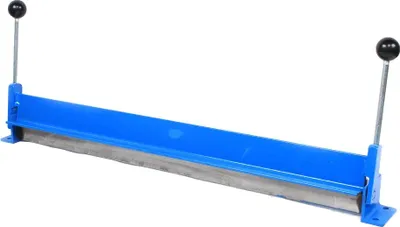 Zdjęcie produktu dla Ręczna giętarka do blachy, maksymalna długość gięcia 760 mm, maksymalna grubość gięcia 1,2 mm, kąt gięcia 0-90°, długość uchwytu 300 mm, waga 15 kg