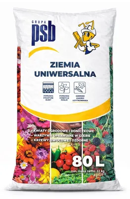 Produktbild von Universal Gartenerde 80L für Pflanzen & Gemüse, Blumenerde für Balkon, Terrasse & Garten