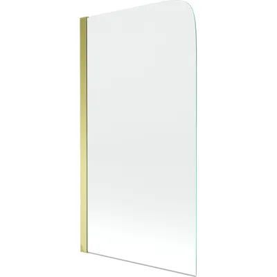 Obrázok produktu pre Mexen Felix vaňová zástena jednokrídlová 70 x 140 cm, transparentnéné, zlatá - 890-070-001-50-00