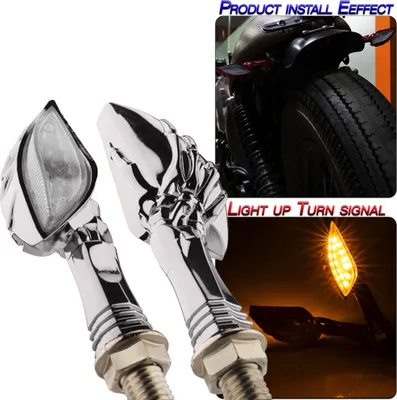 Obrázek produktu pro 1 pár motocyklu Příslušenství Univerzální typ led světla světel