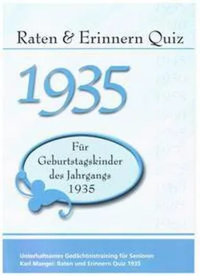 Immagine prodotto di Raten & Erinnern Quiz 1935