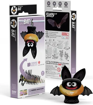 Produktbild von EUGY - 3D Bastelset Fledermaus