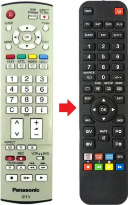 Produktbild von Fernbedienung geeignet für PANASONIC TX-32LXD52LA | TX-32LXD60U