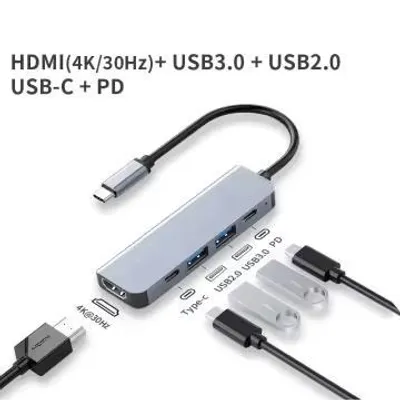 USB C Docking Station Dual Monitor, Universal USB C Produktbild-Vorschau 2