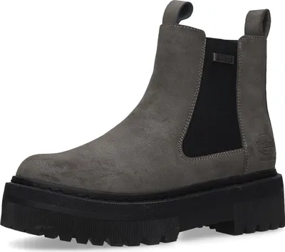 Produktbild von Dockers by Gerli Damen Stiefelette vegan gefüttert 57AZ204-810-221 grau , Schuhgröße:38 EU