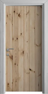 Produktbild von Tür Selbstklebende 90x210 cm Türfolie Türtapete Klebefolie - Helles Holz