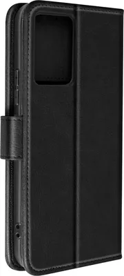Zdjęcie produktu dla Etui ze sztucznej skóry z funkcją podstawki dla Xiaomi 13 Lite - czarne