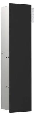 Productafbeelding van emco asis pure toiletmodule, 73 cm - inbouwmodel, glazen front, linksdraaiend