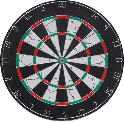 Produktbild von Longfield Dartscheibe mit Flockbeschichtung – 45 cm