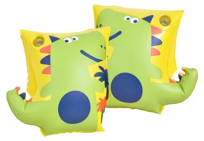 Obrázek produktu pro SunClub 32132 Nafukovací rukávky do vody 16 x 16 cm, dinosaurus