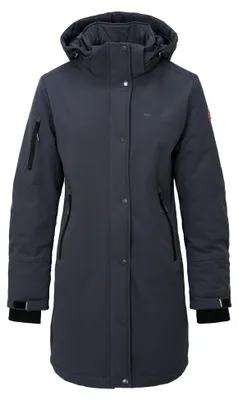 Immagine prodotto di Giacca softshell da donna Nordberg, colore antracite, taglia XXL