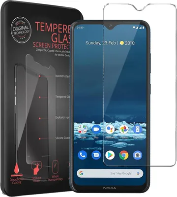 Produktbild von 2x Conie Glasfolie für Nokia 5.3 Displayschutz Folie Panzer Glas Premium Schutzfolie Set Blasenfrei