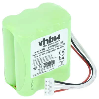 Produktbild von vhbw Akku kompatibel mit Korg PA3X, PA3X 61, PA3X 76 Keyboard (2000 mAh, 7,2 V, NiMH)