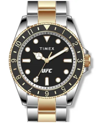 Produktbild von Timex UFC Debut Herrenuhr - Silber-Goldene Eleganz