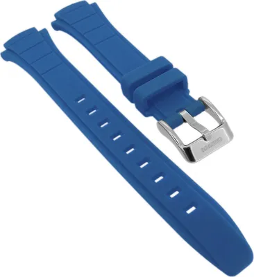 Produktbild von Calypso Uhrenarmband aus Kunststoff in blau Breitdornschließe K5756/8