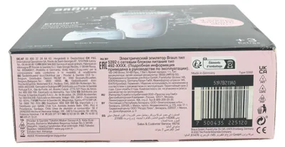 Produktbild von Braun Silk-épil 7 7-030, Pink, Weiß, 40 Pinzette, MicroGrip, 0,5 mm, Akku, Integrierte Batterie
