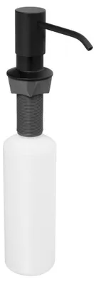 Obrázok produktu pre Sapho Doplnky - Zápustný dávkovač mydla, čierna mat SP023B