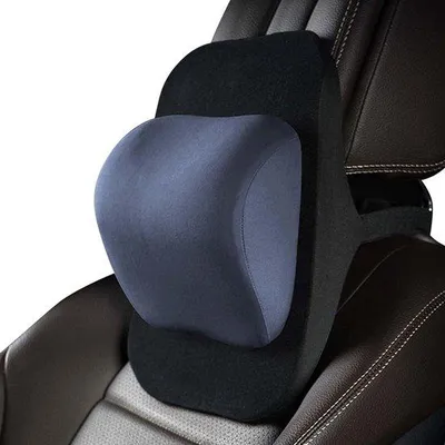 Produktbild von Verstellbares Autokopfkissen, atmungsaktive Abdeckung, Halswirbelsäulenschutz