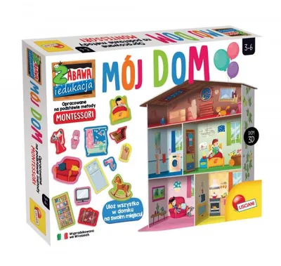 Obrázok produktu pre Montessori Maxi Mój Dom 72477 Lisciani