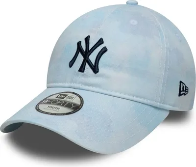 Produktbild von New Era Kids Cap MLB 9TWENTY Tie Dye New York Yankees pastel blue Child