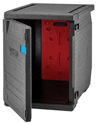 Transportbehälter Polypropylen 126 l, 77 x 54 x 68,7 cm, schwarz