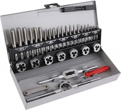 Produktbild von Gewindebohrer 32Stck, M3,4,5,6,8,10,12