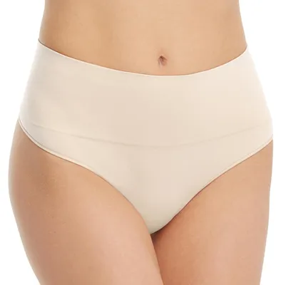 Produktbild von Spanx Shapewear für Damen Everyday Shaping Tummy Control Höschen String, Soft Nu