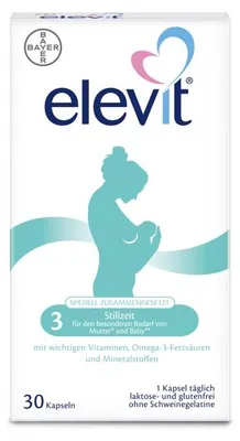 Produktbild von elevit 3 Stillzeit Kapseln, 30 St. Kapseln