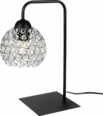 Image de Lampe de chevet LED boule à cristal