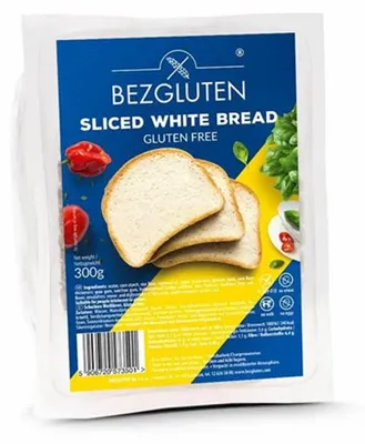 Productafbeelding van Bezgluten Wit Brood Gesneden Glutenvrij (300 gr)