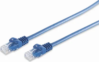 Produktbild von RJ45 Patchkabel CAT 7 Rohkabel U/UTP, blau, 30 m