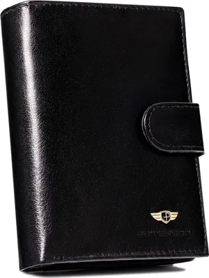 Produktbild von Peterson Portemonnaie aus Leder für Männer Heresack schwarz One size