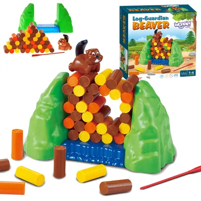 Obrázek produktu pro WOOPIE Dovednostní hra Přehrada Padající Bobr