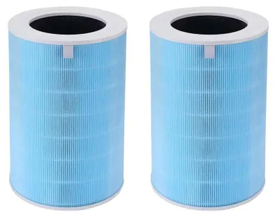Produktbild von 2x Trade-Shop Ersatz-Filter 3-stufig (Vorfilter, Aktivkohlefilter, HEPA H13) mit Chip für Xiaomi Mi Air Purifier Pro H Luftreiniger ersetzt M7R-FLH-GL
