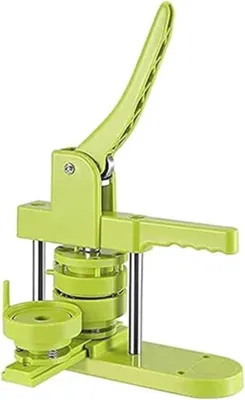 Produktbild von Famanu Button Maker Maschine 25-58 mm mit Knopfteilen, Kreisschneider und Badge-Presse - 500 Stück