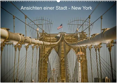 Produktbild von Ansichten einer Stadt: New York (Wandkalender 2026 DIN A2 quer), CALVENDO Monatskalender